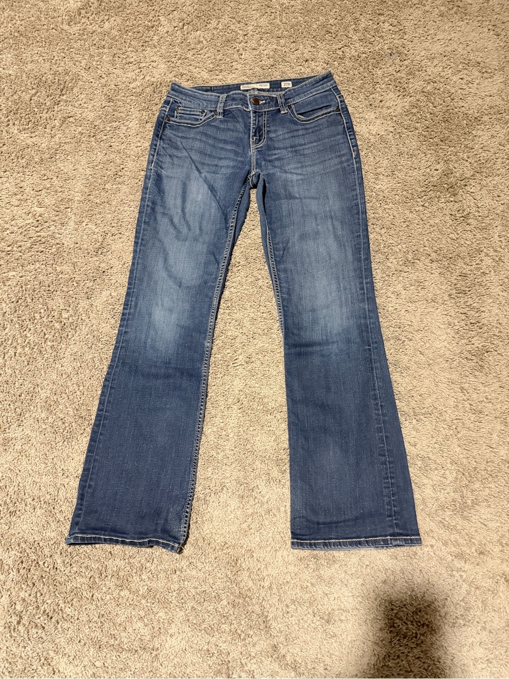 BKE Women's Medium Blue Bootcut Jeans